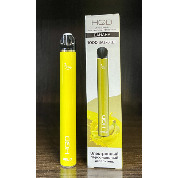 HQD melo banana (банан) 1000 затяжек в Нарьян-Маре