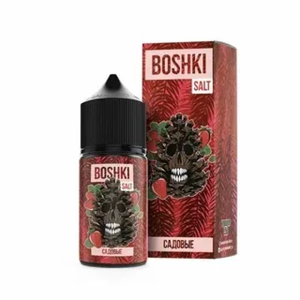 Жидкость BOSHKI Salt Садовые (клубника хвоя) (30 мл, 20 мг/мл) в Нарьян-Маре