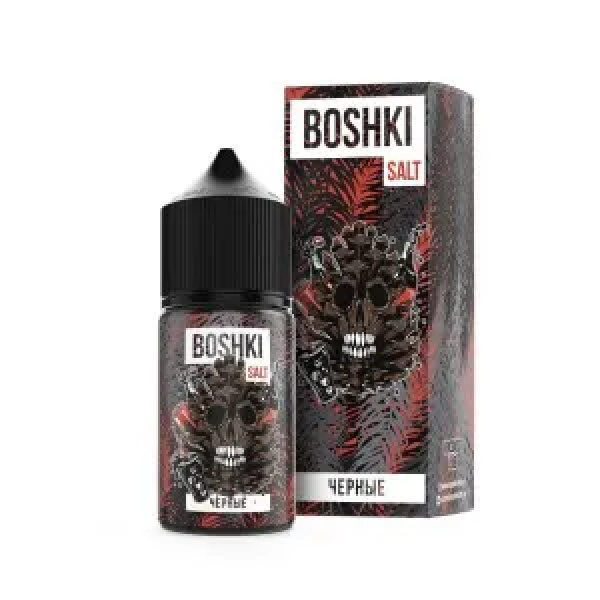Жидкость BOSHKI Salt Черные (кола хвоя) (30 мл, 20 мг/мл) в Нарьян-Маре