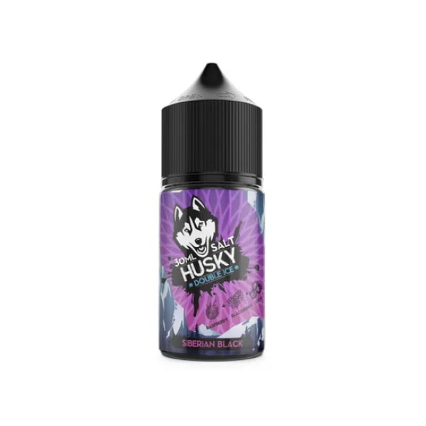 Жидкость Husky salt Double ice Siberian Black (Малина ежевика мята) (30 мл, 20 мг/мл) в Нарьян-Маре