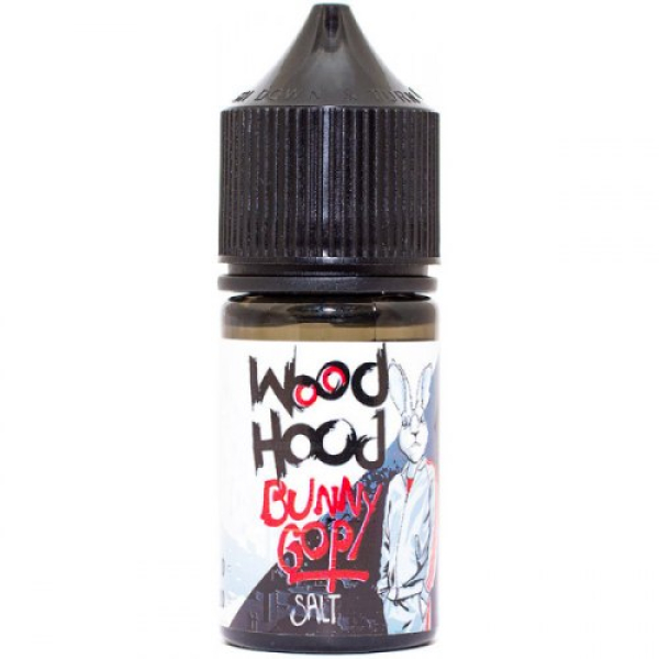 Жидкость Wood Hood Bunny Gop (Малина Черника Черная Смородина Лед) (30 мл, 20 мг/мл) в Нарьян-Маре