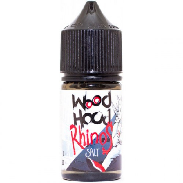 Жидкость Wood Hood Rhinos (Клубника Киви Лимон Лед) (30 мл, 20 мг/мл) в Нарьян-Маре