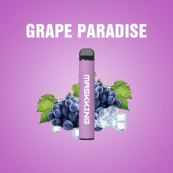 Одноразовая электронная сигарета Maskking High Pro Grape Paradise (Виноградный Рай) 1000 затяжек в Нарьян-Маре