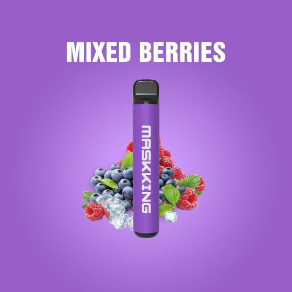 Одноразовая электронная сигарета Maskking High Pro Mixed Berries (Ягодный Рай) 1000 затяжек в Нарьян-Маре