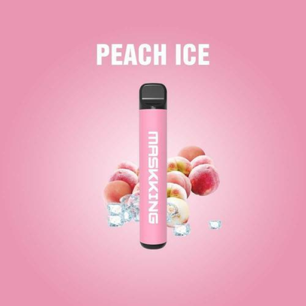 Одноразовая электронная сигарета Maskking High Pro Peach Ice (Персиковый Рай) 1000 затяжек в Нарьян-Маре