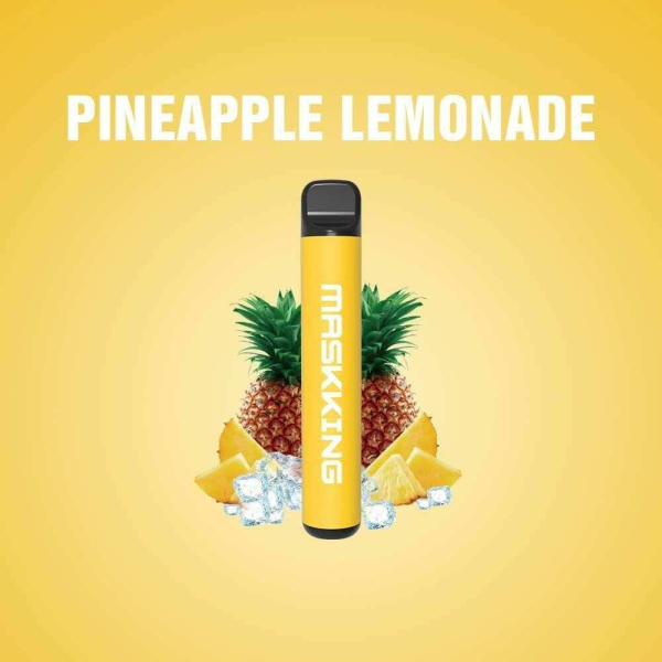 Одноразовая электронная сигарета Maskking High Pro Pineapple Lemonade (Ананасовый Лёд) 1000 затяжек в Нарьян-Маре