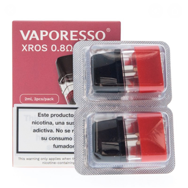 Упаковка картриджей Vaporesso XROS Series 0.8 ohm Pod 2 ml (в упаковке 2 шт) в Нарьян-Маре