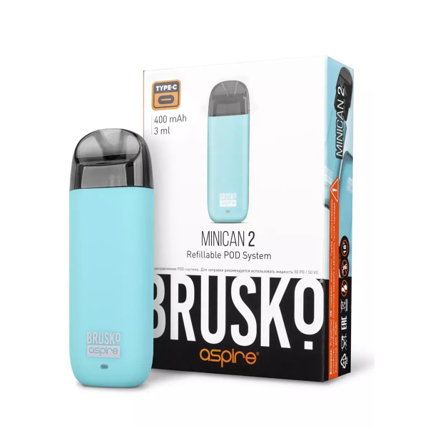 Brusko MINICAN 2 (400 мАч, Бирюзовый) в Нарьян-Маре