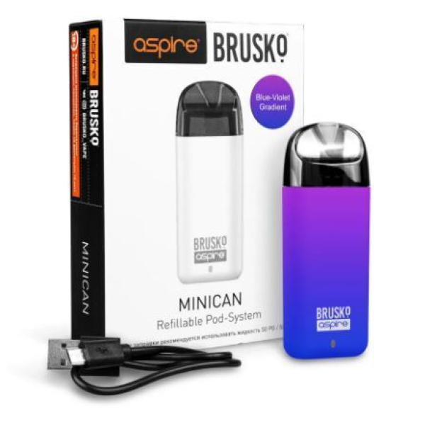 Brusko MINICAN 2 (400 мАч, Синий,фиолетовый) в Нарьян-Маре