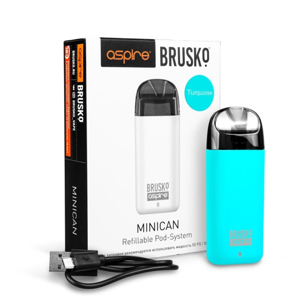 Brusko MINICAN plus (850 мАч, Бирюзовый) в Нарьян-Маре