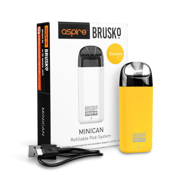 Brusko MINICAN plus (850 мАч, Желтый) в Нарьян-Маре
