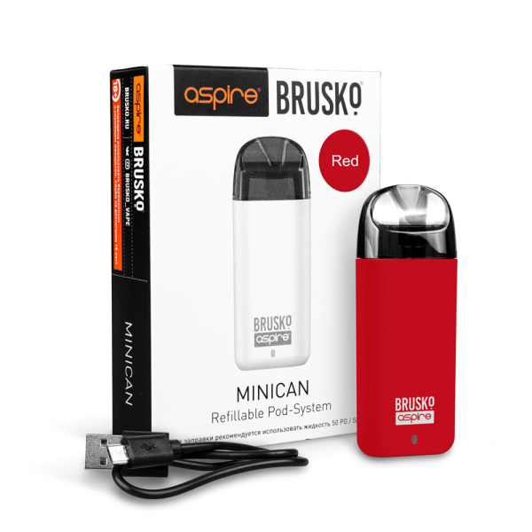 Brusko MINICAN plus (850 мАч, Красный) в Нарьян-Маре