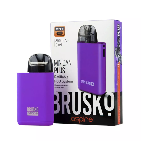 Brusko MINICAN plus (850 мАч, Фиолетовый) в Нарьян-Маре