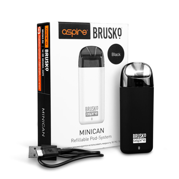 Brusko MINICAN plus (850 мАч, Черный) в Нарьян-Маре