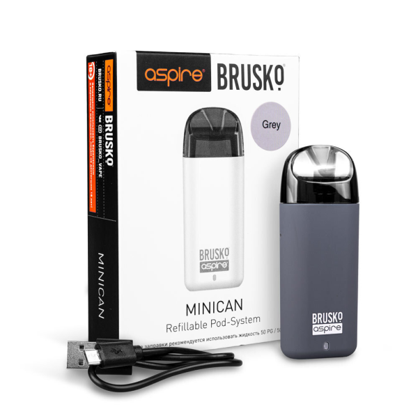 Brusko MINICAN (350 мАч, Серый) в Нарьян-Маре