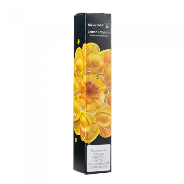 SOAK S Lemon Lollipops (Лимонные леденцы), 2500 тяг в Нарьян-Маре