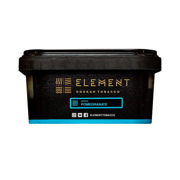 Табак Element Water Pomegranate 200 грамм в Нарьян-Маре