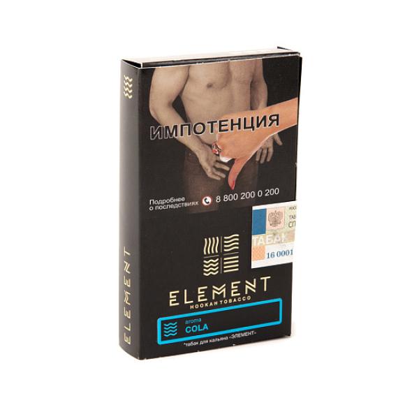 Табак ELEMENT ВОДА COLA 25 гр в Нарьян-Маре