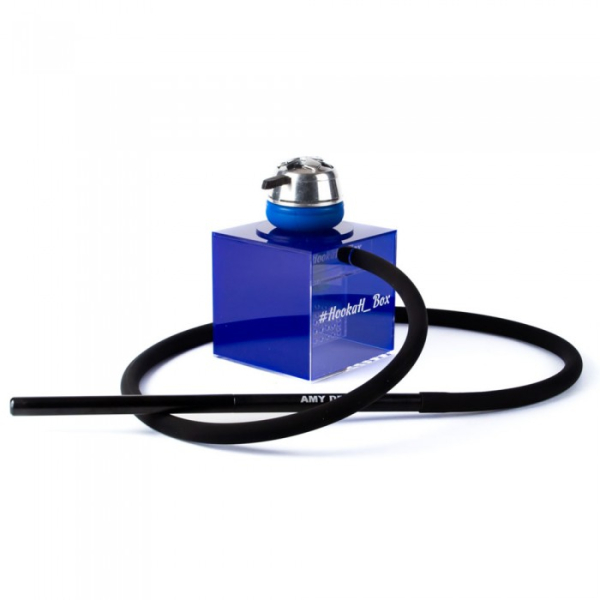 Кальян Hookah Box Blue синий (20 см) в Нарьян-Маре