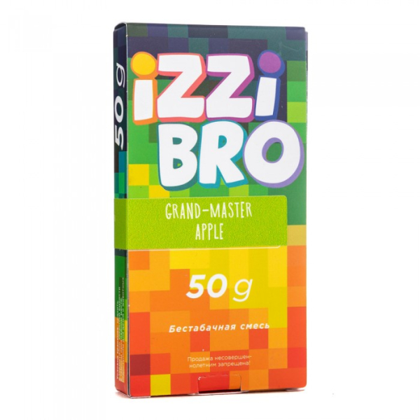 Смесь IZZIBRO GRAND master Apple (Ледяное Зеленое Яблоко) 50 гр в Нарьян-Маре