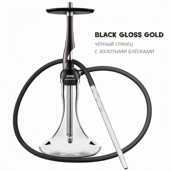 Кальян Koress K1T Black Gloss Gold в Нарьян-Маре