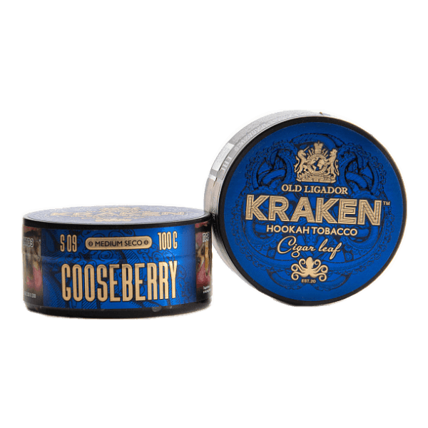 Табак Kraken Medium Seco Goozeberry (Крыжовник) 100 гр в Нарьян-Маре