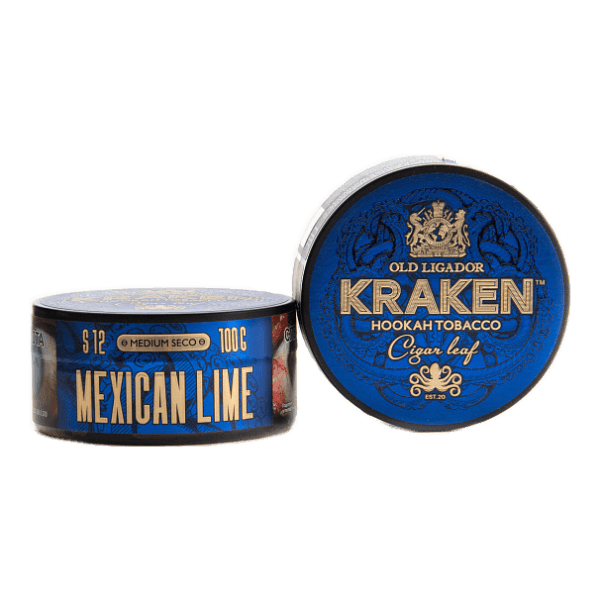 Табак Kraken Medium Seco Mexican lime (Мексиканский лайм) 100 гр в Нарьян-Маре