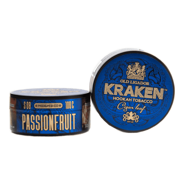 Табак Kraken Medium Seco Passion Fruit (Маракуйя) 100 гр в Нарьян-Маре