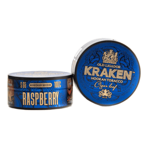 Табак Kraken Medium Seco Raspberry (Малина) 100 гр в Нарьян-Маре