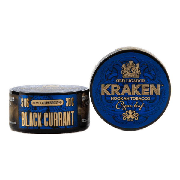 Табак Kraken Medium Seco Black Currant (Черная смородина) 30 гр в Нарьян-Маре