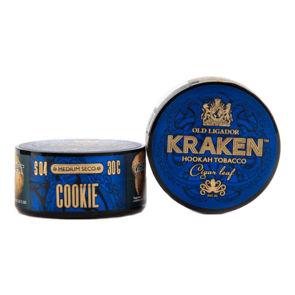 Табак Kraken Medium Seco Cookie (Печенье) 30 гр в Нарьян-Маре