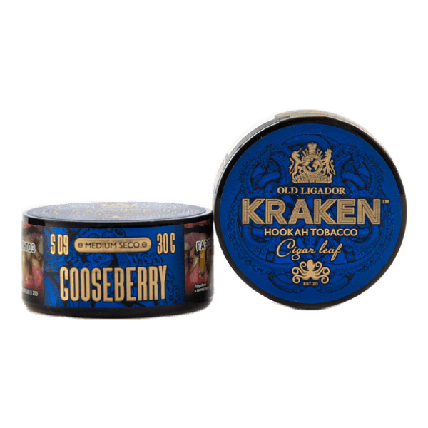 Табак Kraken Medium Seco Goozeberry (Крыжовник) 30 гр в Нарьян-Маре