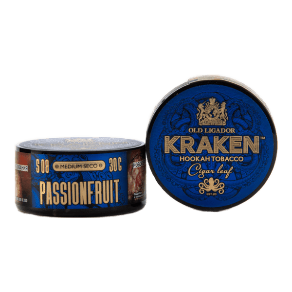 Табак Kraken Medium Seco Passion Fruit (Маракуйя) 30 гр в Нарьян-Маре