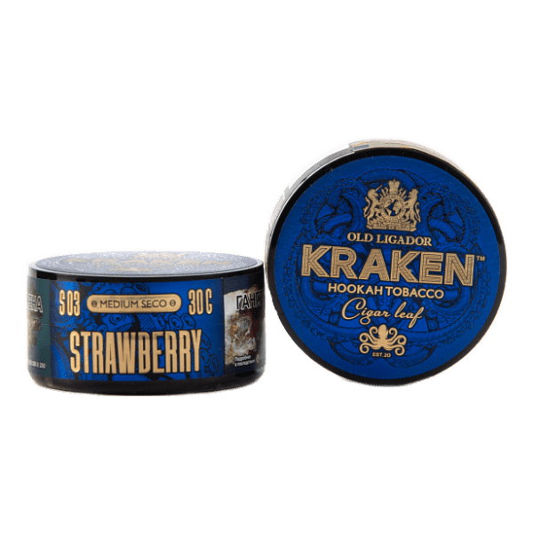 Табак Kraken Medium Seco Strawberr (Клубника) 30 гр в Нарьян-Маре