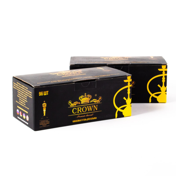 Уголь Crown Кокосовый 96 Шт (22 Мм) в Нарьян-Маре
