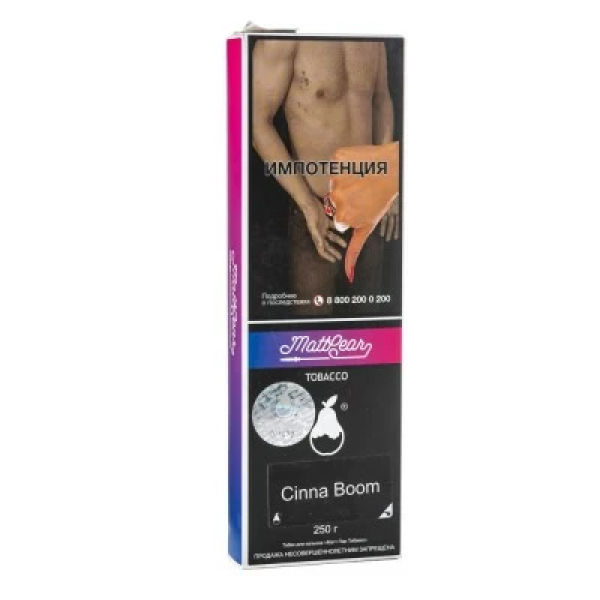 Табак MattPear Cinna Boom (Корица Персик) 250 гр в Нарьян-Маре