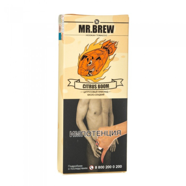 Табак Mr Brew Citrus Boom (Цитрусовый лимонад) 40 гр в Нарьян-Маре