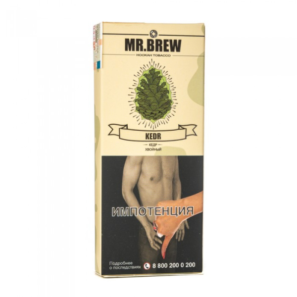Табак Mr Brew Kedr (Кедровые шишки) 40 гр в Нарьян-Маре