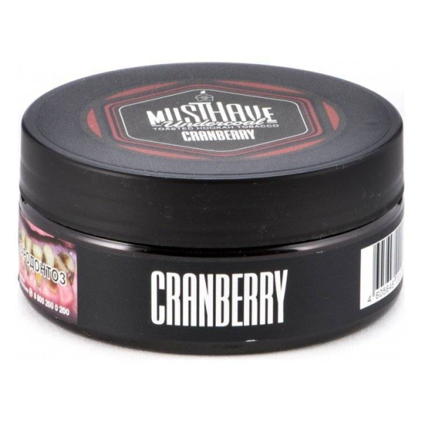 Табак Must Have Cranberry 125 грамм в Нарьян-Маре