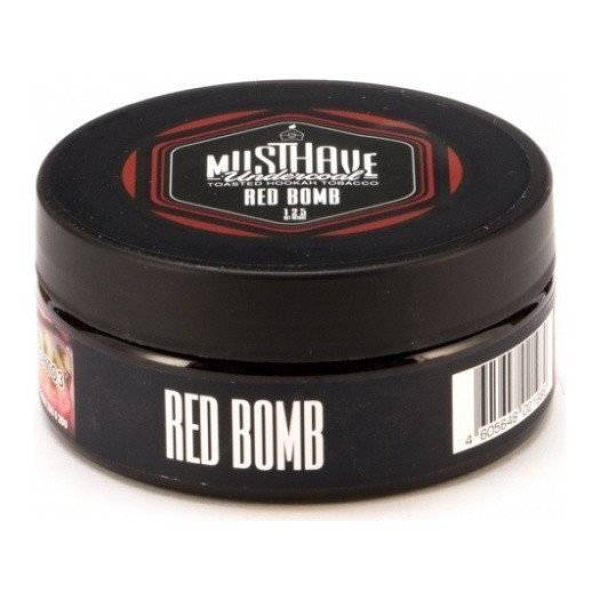 Табак Must Have Red Bomb 125 грамм в Нарьян-Маре