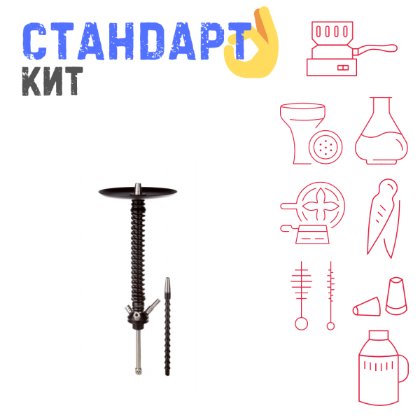 Набор с кальяном  Mamay Customs Coilovers v12 Черный СТАНДАРТ в Нарьян-Маре