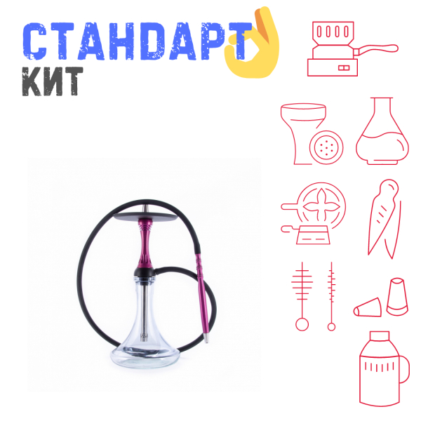 Набор с кальяном  Alpha Hookah X Harley СТАНДАРТ в Нарьян-Маре