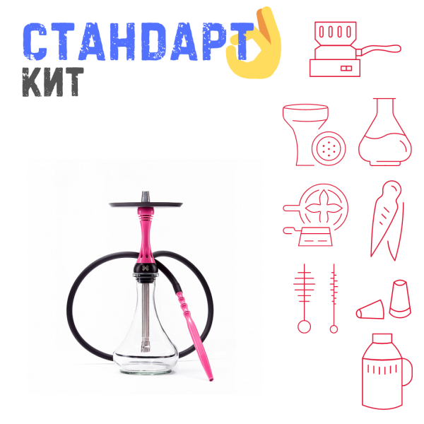 Набор с кальяном  Alpha Hookah X Rose СТАНДАРТ в Нарьян-Маре