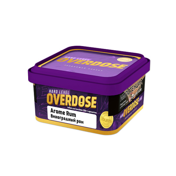 Табак OVERDOSE Aroma Rum 200 гр в Нарьян-Маре