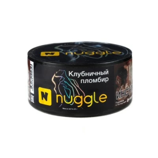 Табак Nuggle Клубничный пломбир 25 гр в Нарьян-Маре