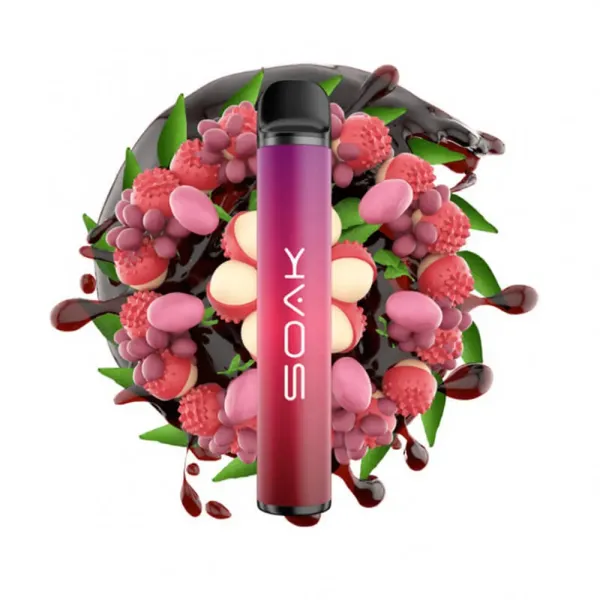 SOAK X Lychee Lemonade (Лимонад с личи), 1500 тяг в Нарьян-Маре