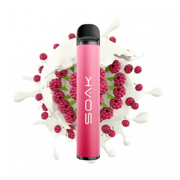 SOAK X Raspberry Yogurt (Малиновый йогурт), 1500 тяг в Нарьян-Маре
