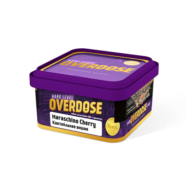 Табак OVERDOSE Maraschino Cherry (коктейльная вишня) 200 гр в Нарьян-Маре