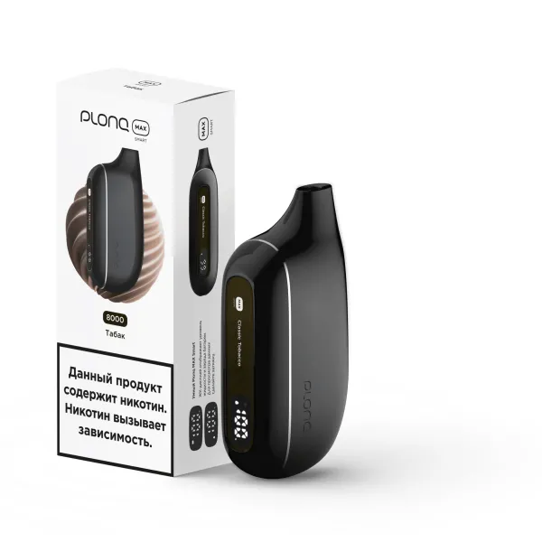 Plonq Max Smart Табак (8000 Затяжек) 20 Мг в Нарьян-Маре