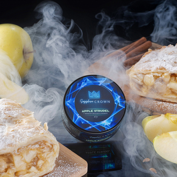 Табак Sapphire Crown Apple Strudel (Яблочный Штрудель) 25 гр в Нарьян-Маре